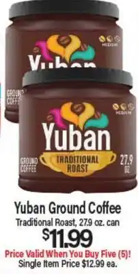 Angelo Caputo's Fresh Market Yuban Ground Coffee offer