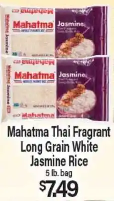 Angelo Caputo's Fresh Market Mahatma Thai Fragrant Long Grain White Jasmine Rice offer