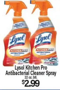 Angelo Caputo's Fresh Market Lysol Kitchen Pro Antibacterial Cleaner Spray offer