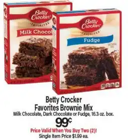 Angelo Caputo's Fresh Market Betty Crocker Favorites Brownie Mix offer