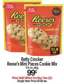 Angelo Caputo's Fresh Market Betty Crocker Reese's Mini Pieces Cookie Mix offer