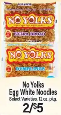 Angelo Caputo's Fresh Market No Yolks Egg White Noodles offer