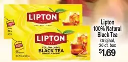 Angelo Caputo's Fresh Market Lipton 100% Natural Black Tea offer
