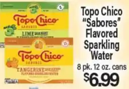 Angelo Caputo's Fresh Market Topo Chico Sabores Flavored Sparkling Water offer