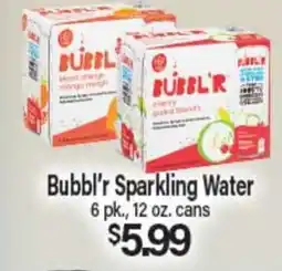 Angelo Caputo's Fresh Market Bubbl'r Sparkling Water offer