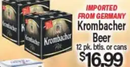 Angelo Caputo's Fresh Market Krombacher Beer offer