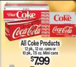 Angelo Caputo's Fresh Market All Coke Products offer