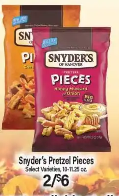 Angelo Caputo's Fresh Market Snyder's Pretzel Pieces offer