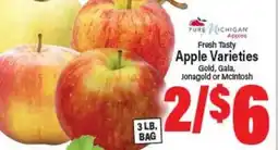 Angelo Caputo's Fresh Market PURE MICHIGAN Apple Varieties offer