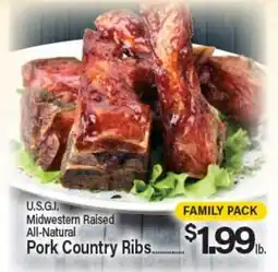 Angelo Caputo's Fresh Market U.S.G.I. Pork Country Ribs offer