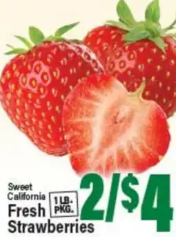Angelo Caputo's Fresh Market Sweet California Fresh Strawberries offer