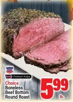 Angelo Caputo's Fresh Market Choice Boneless Beef Bottom Round Roast offer