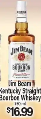 Angelo Caputo's Fresh Market Jim Beam Kentucky Straight Bourbon Whiskey offer
