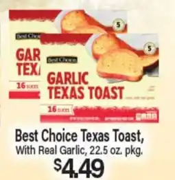 Angelo Caputo's Fresh Market Best Choice Texas Toast, With Real Garlic offer