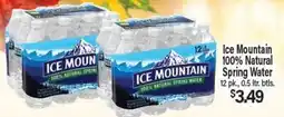 Angelo Caputo's Fresh Market Ice Mountain 100% Natural Spring Water offer