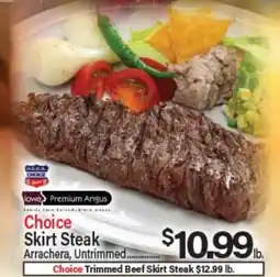 Angelo Caputo's Fresh Market Choice Skirt Steak offer