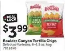 Stop&Shop Boulder Canyon Tortilla Chips offer