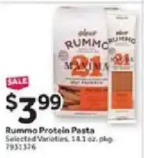 Stop&Shop Rummo Protein Pasta offer