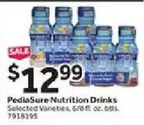 Stop&Shop PediaSure Nutrition Drinks offer