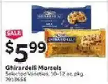 Stop&Shop Ghirardelli Morsels offer