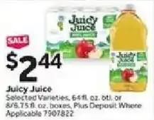 Stop&Shop Juicy Juice offer
