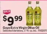 Stop&Shop Goya extra virgin olive oil offer