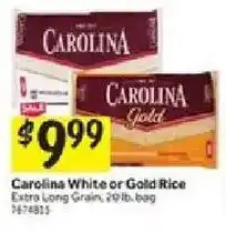 Stop&Shop Carolina white or gold rice offer