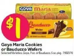 Stop&Shop Goya Maria Cookies or Bauducco Wafers offer