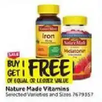 Stop&Shop Nature Made Iron offer