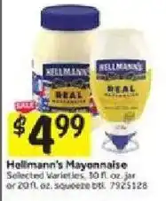Stop&Shop Hellmann's Mayonnaise offer