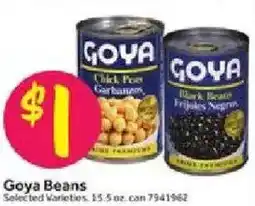 Stop&Shop Goya Beans offer