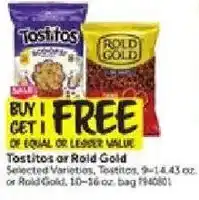 Tostitos or Rold Gold