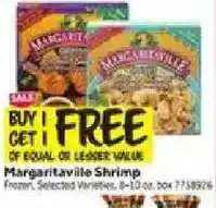Stop&Shop Margaritaville Shrimp offer