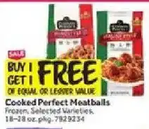 Stop&Shop Cooked Perfect Meatballs offer