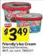 Stop&Shop Friendly's Ice Cream offer