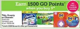 Stop&Shop Tide, Bounty or Charmin offer