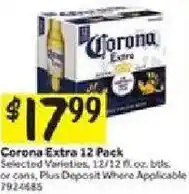 Stop&Shop Corona Extra offer