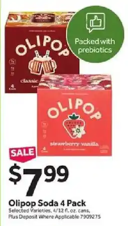 Stop&Shop Olipop Soda offer