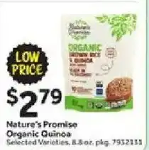 Stop&Shop Nature's Promise Organic Quinoa offer
