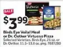 Stop&Shop Birds Eye Vollal Meal or Dr. Oetker Virtuoso Pizza offer