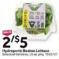 Stop&Shop Hydroponic Boston Lettuce offer