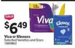 Stop&Shop Viva or Kleenex offer