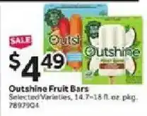 Stop&Shop Outshine Fruit Bars offer