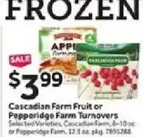 Stop&Shop Cascadian Farm Fruit or Pepperidge Farm Turnovers offer