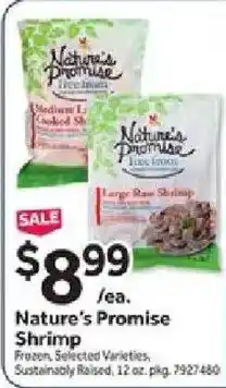 Stop&Shop Nature's Promise Shrimp offer