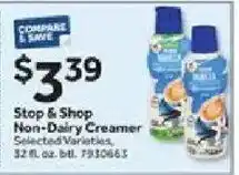 Stop&Shop Stop & Shop Non-Dairy Creamer offer