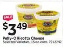 Stop&Shop Pally-O Ricotta Cheese offer