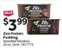 Stop&Shop Zen Protein Pudding offer