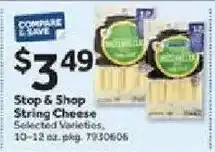 Stop&Shop Stop & Shop String Cheese offer