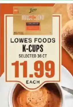 Lowes Foods Lowes foods k-cups offer